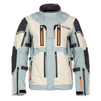 KLIM Adventure Rally Jacket - Peyote Slate Grey Maat - LG
