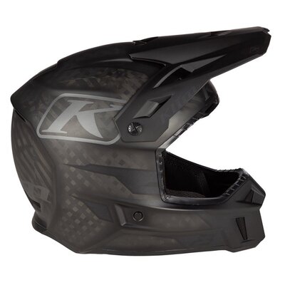 KLIM F3 Carbon Off-Road Helmet ECE Carbon Matte Black