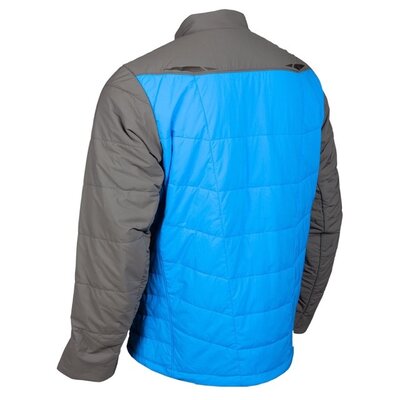 KLIM Override Jacket Asphalt - Electric Blue Lemonade
