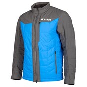 KLIM Override Jacket Asphalt - Electric Blue Lemonade
