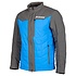KLIM Override Jacket Asphalt - Electric Blue Lemonade