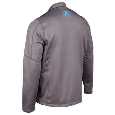 KLIM Inferno Jacket Asphalt - Electric Blue Lemonade