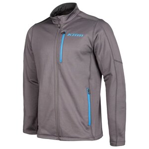 KLIM Inferno Jacket Asphalt - Electric Blue Lemonade
