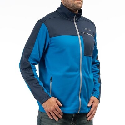 KLIM Glacier Jacket Imperial Blue - Dress Blues