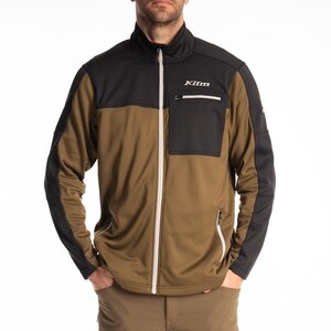 KLIM Glacier Jacket Dark Olive - Black