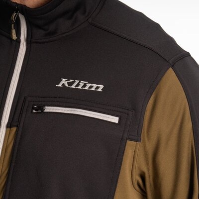 KLIM Glacier Jacket Dark Olive - Black