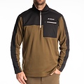 KLIM Glacier 1/4 Zip Dark Olive - Black