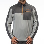 KLIM Glacier 1/4 Zip Monument - Asphalt
