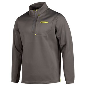 KLIM Defender 1/4 Zip Asphalt - Hi-Vis