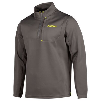 KLIM Defender 1/4 Zip Asphalt - Hi-Vis