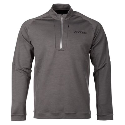 KLIM Teton Merino Wool 1/4 Zip Asphalt