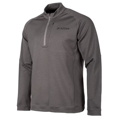 KLIM Teton Merino Wool 1/4 Zip Asphalt