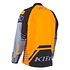 KLIM Revolt 1/4 Zip Pullover Black - Strike Orange