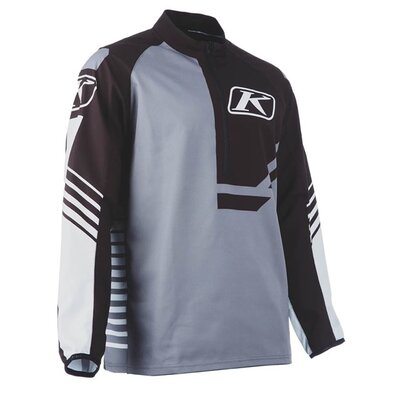 KLIM Revolt 1/4 Zip Pullover Black - Castlerock
