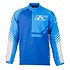 KLIM Revolt 1/4 Zip Pullover Electric Blue Lemonade - Nightfall Blue