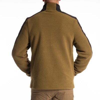 KLIM Teton Crest Fleece Jacket Dark Olive - Black