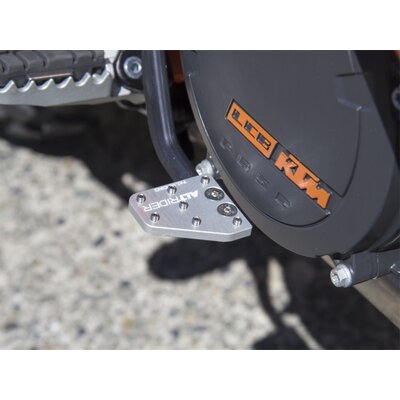 AltRider AltRider DualControl Brake Enlarger for KTM / Husqvarna / Norden 901 Models - Silver