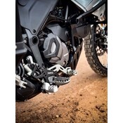 TwinPegs Ducati Desert X - Black anodizing