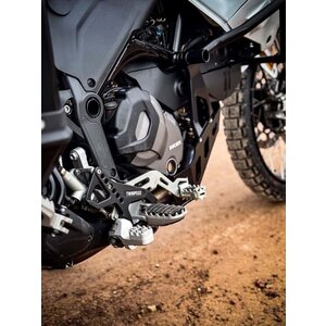 TwinPegs Ducati Desert X - Black anodizing