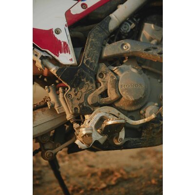 TwinPegs Honda CRF 300 - Natural anodizing
