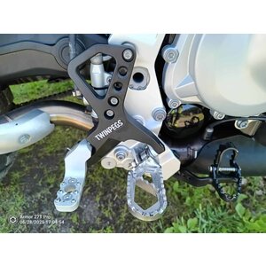 TwinPegs BMW F750/850 GS/GSA 2018 - 2023 - Black anodizing