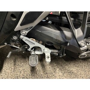 TwinPegs BMW R 1300 GS/GSA - Natural anodizing