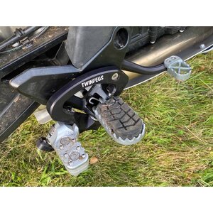 TwinPegs KTM 790/890 Adventure kit - Black anodizing