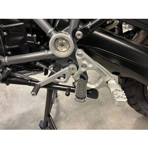 TwinPegs BMW R 1250 GS/GSA - Natural anodizing