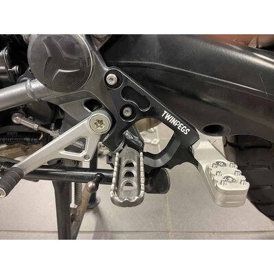 TwinPegs BMW R 1250 GS/GSA - Black anodizing
