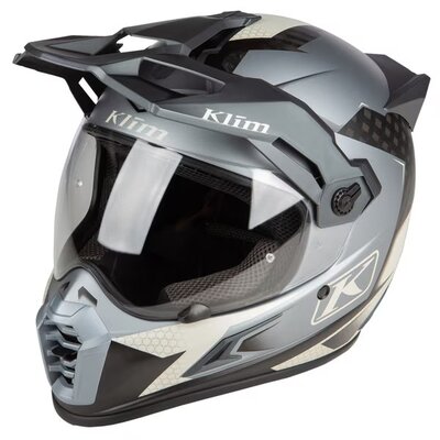 KLIM Krios Pro Helmet ECE/DOT Charger Gray