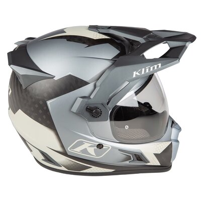 KLIM Krios Pro Helmet ECE/DOT Charger Gray