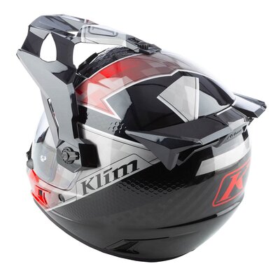 KLIM Krios Pro Helmet ECE/DOT Spectrum Black - Fiery Red