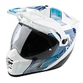 KLIM Krios Pro Helmet ECE/DOT Spectrum White - Blue