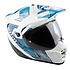 KLIM Krios Pro Helmet ECE/DOT Spectrum White - Blue