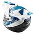 KLIM Krios Pro Helmet ECE/DOT Spectrum White - Blue