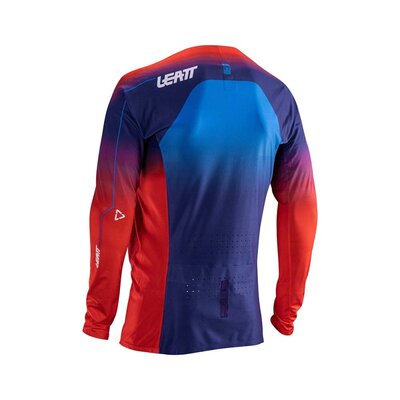 LEATT Jersey Moto 5.5 UltraWeld Royal Blue/Red V26
