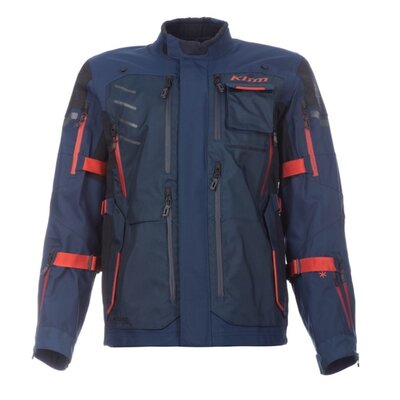 KLIM Badlands Pro Jacket Dress Blues - Red Oxide