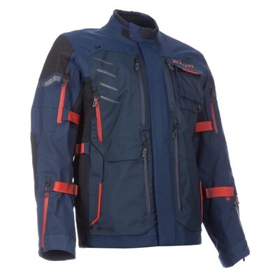 KLIM Badlands Pro Jacket Dress Blues - Red Oxide