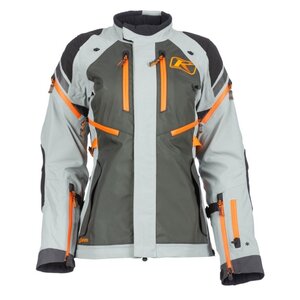 KLIM Artemis Jacket Asphalt - Ember Orange