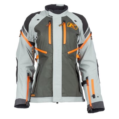 KLIM Artemis Jacket Asphalt - Ember Orange
