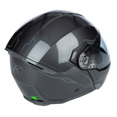 KLIM GT1 Expedition Helmet CCC/DOT Gloss Metallic Asphalt