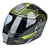 KLIM GT1 Expedition Helmet CCC/DOT Encrypted Gloss Asphalt - Hi-Vis