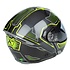 KLIM GT1 Expedition Helmet CCC/DOT Encrypted Gloss Asphalt - Hi-Vis