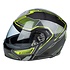 KLIM GT1 Expedition Helmet CCC/DOT Encrypted Gloss Asphalt - Hi-Vis