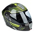 KLIM GT1 Expedition Helmet CCC/DOT Encrypted Gloss Asphalt - Hi-Vis