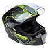 KLIM GT1 Expedition Helmet CCC/DOT Encrypted Gloss Asphalt - Hi-Vis