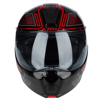 KLIM GT1 Expedition Helmet CCC/DOT Encrypted Gloss Black - Redrock