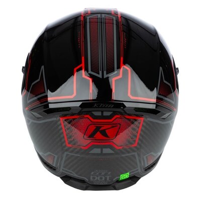 KLIM GT1 Expedition Helmet CCC/DOT Encrypted Gloss Black - Redrock