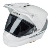 KLIM X1 Alpha Helmet ECE/DOT Gloss White - High-rise
