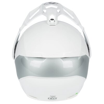 KLIM X1 Alpha Helmet ECE/DOT Gloss White - High-rise